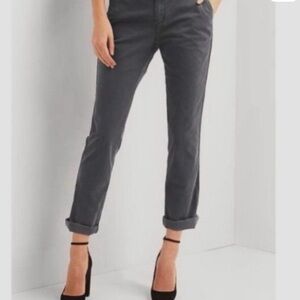 GAP Gray Strech Chino Stretch Pants